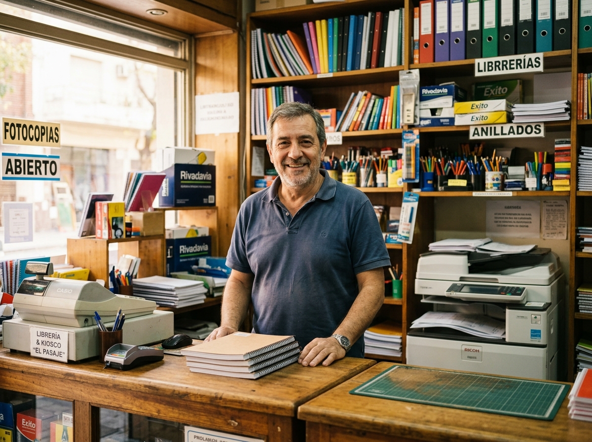 Lorenzo - Co-propietario de Kiosco San Roque